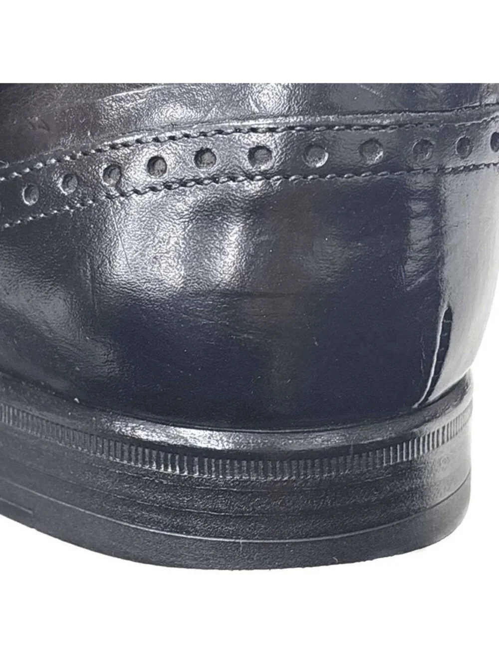 Dolce & Gabbana Medallion Leather Shoes Black 6 - Picture 8 of 9